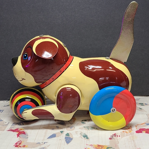 Santas Holiday Santas Workbench Push And Go Dog Poshmark